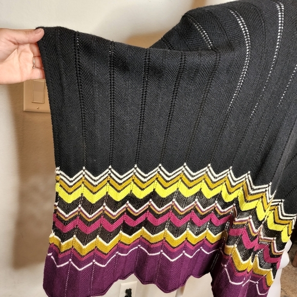 Missoni for Target shawl, cape, poncho. - Picture 12 of 13